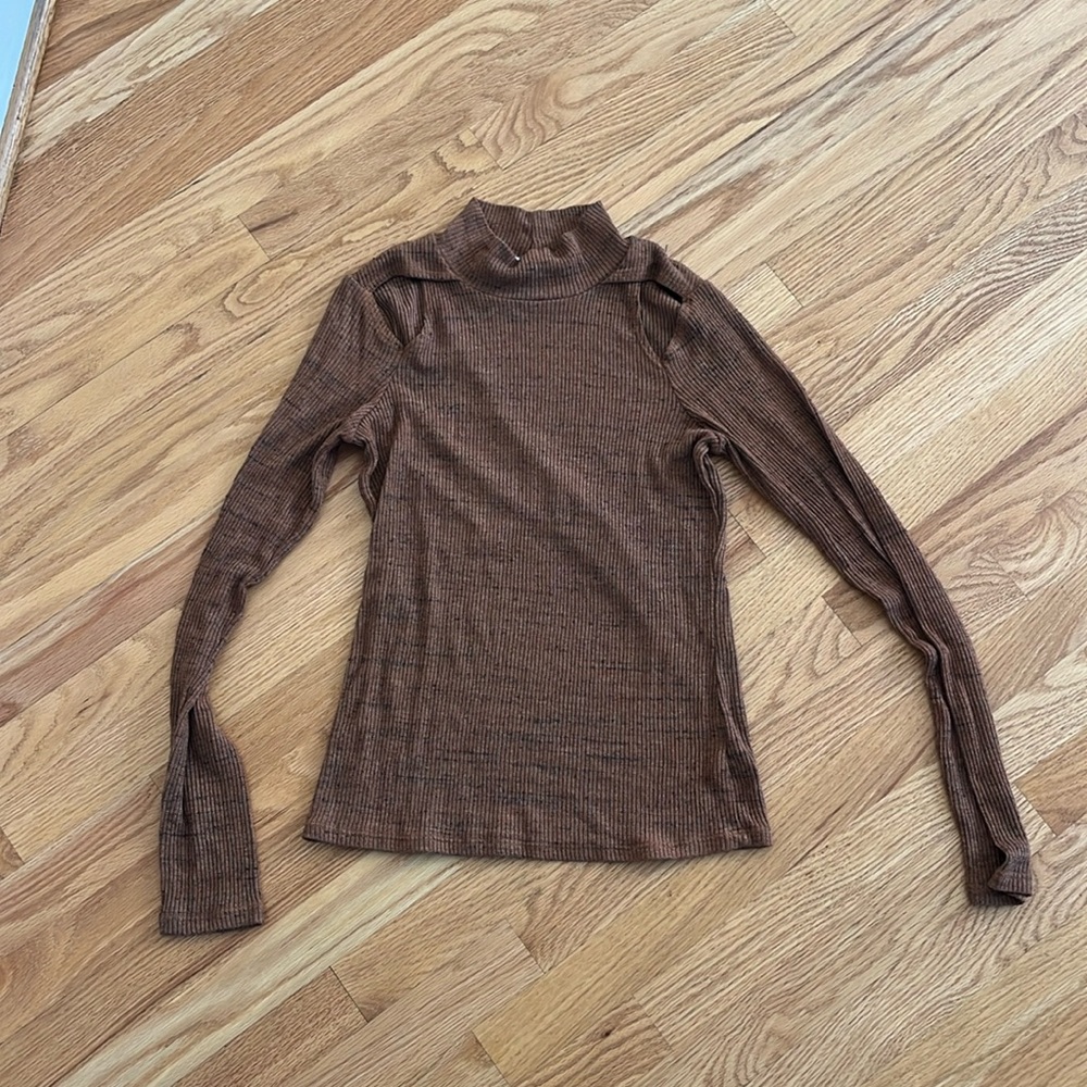 Project social t cut out turtleneck sweater